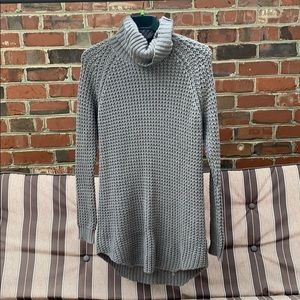 Turtleneck sweater dress